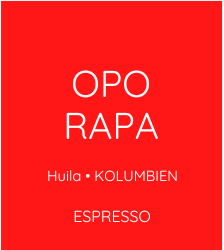 Espresso OPORAPA Kolumbien
